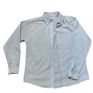 CABIN CREEK -blue button up